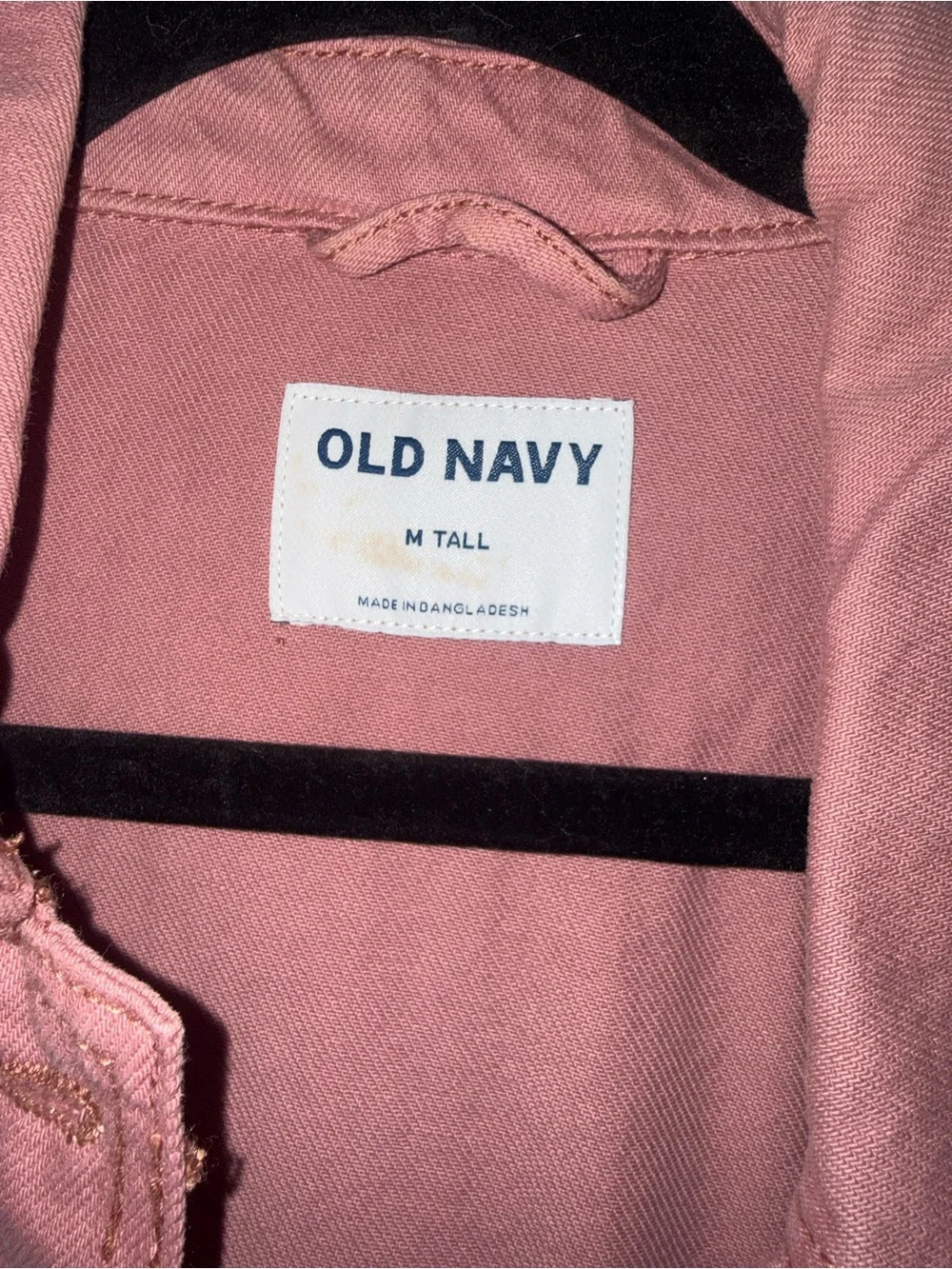 Old Navy Women's Rose Utility Jacket with Patch Pockets